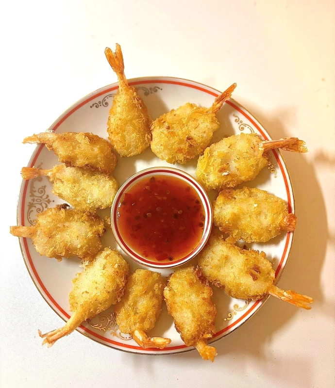 Krevety v křupavém těstíčku