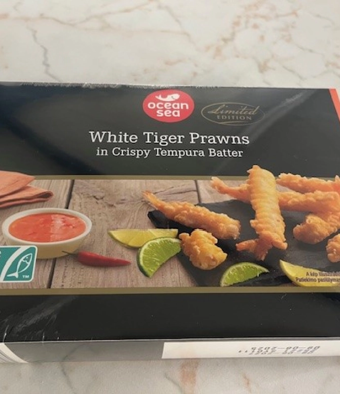 Krevety tygří v křupavém těstíčku